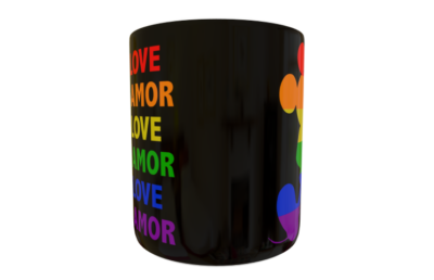 Mickey Mouse Love is Love Plantilla Editable para Taza - Imagen 11