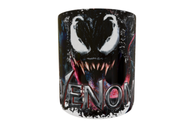 Venom Plantilla Editable para Taza Gratis