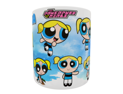 Chicas Súper Poderosas, Burbuja Plantilla Editable para Taza - Imagen 11