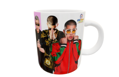 Bad Bunny Plantilla Editable para Taza