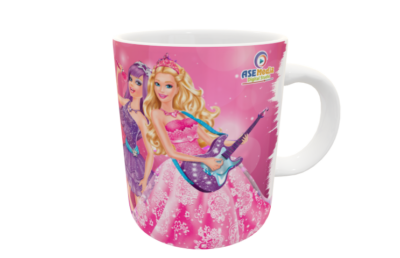 Barbie #02 Plantilla Editable para Taza