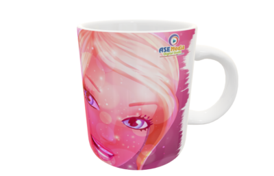 Barbie #03 Plantilla Editable para Taza