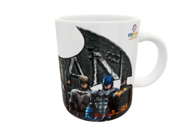 Batman Plantilla Editable para Sublimación de Taza #6