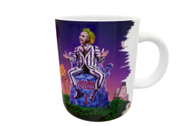 Beetlejuice Plantilla Editable para Sublimación de Taza