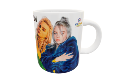 Billie Eilish #02 Plantilla Editable para Taza
