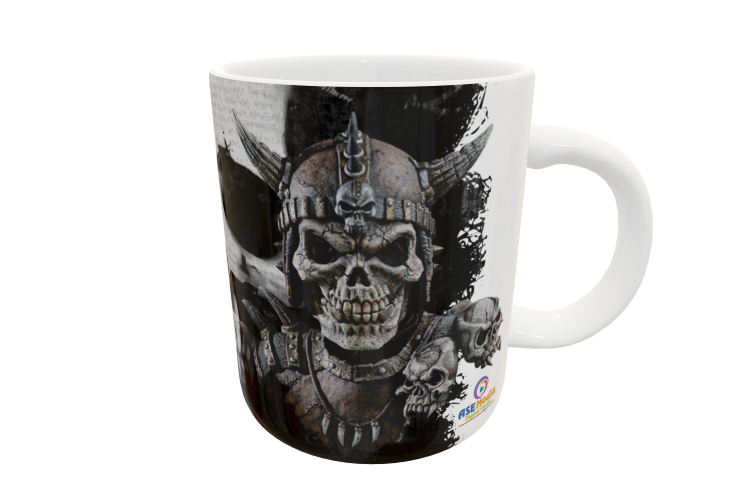 Calaveras Plantilla Editable para Taza - Imagen 8