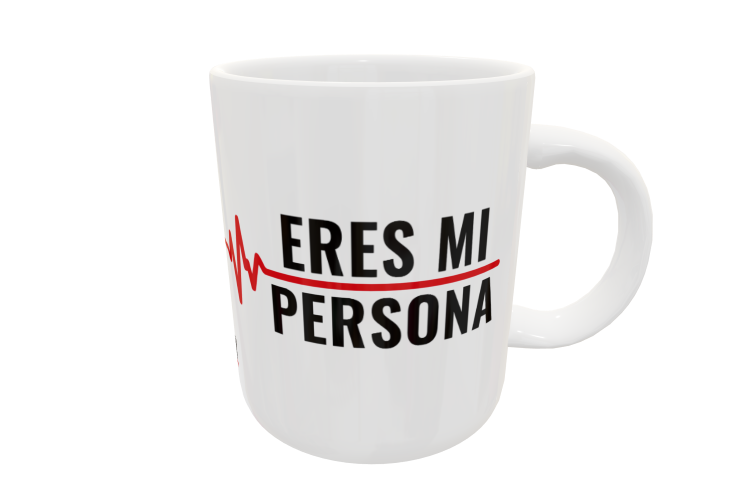 Anatomía de Grey, Eres mi Persona Plantilla Editable para Sublimación de Taza