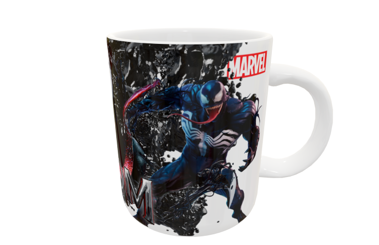 Venom Plantilla Editable para Taza Gratis