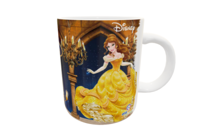 La Bella y La Bestia Plantilla Editable para Taza