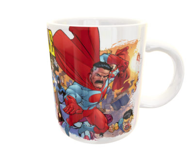 Invencible #02 Plantilla Editable para Taza
