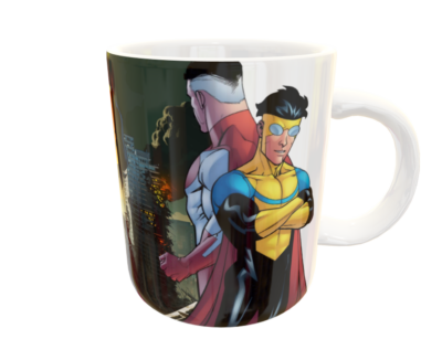 Invencible y Omni Man Plantilla Editable para Taza - Imagen 12