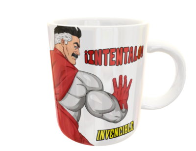 Omni Man, ¡Tú No Puedes Detenerme! Plantilla Editable para Taza - Imagen 5