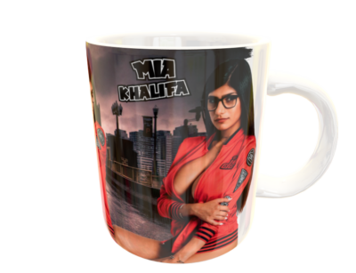 Mia Khalifa #02 Plantilla Editable para Taza - Imagen 10