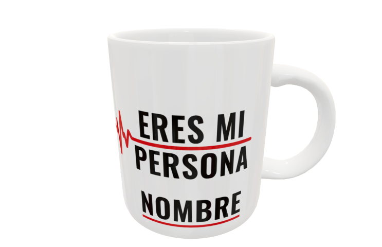 Anatomía de Grey, Eres mi Persona Plantilla Editable para Sublimación de Taza