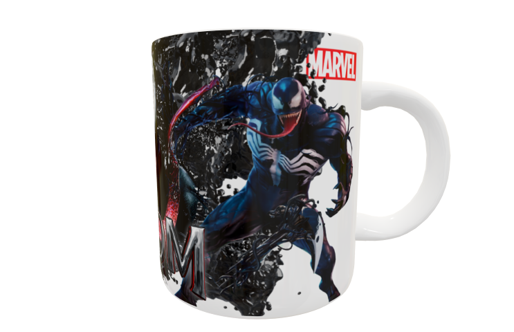 Venom Plantilla Editable para Taza Gratis