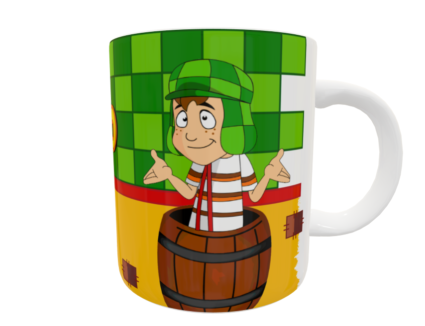 El Chavo del 8 Animado Plantilla Editable para Taza - Imagen 9