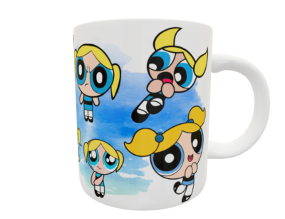 Chicas Súper Poderosas, Burbuja Plantilla Editable para Taza - Imagen 13