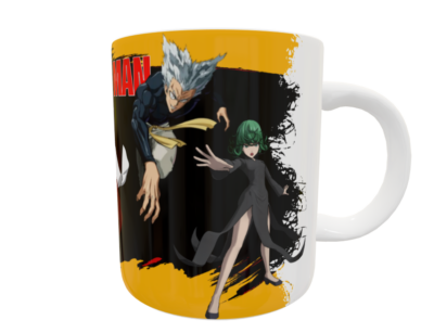 One Punch Man Plantilla Editable para Sublimación de Taza #2 - Imagen 9