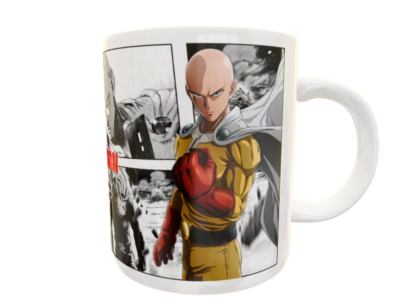 One Punch Man Manga Plantilla Editable para Sublimación de Taza - Imagen 12