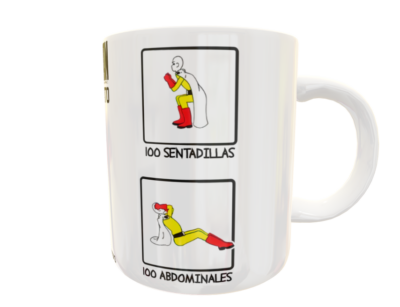 Entrenamiento One Punch Man Plantilla Editable para Sublimación de Taza - Imagen 13