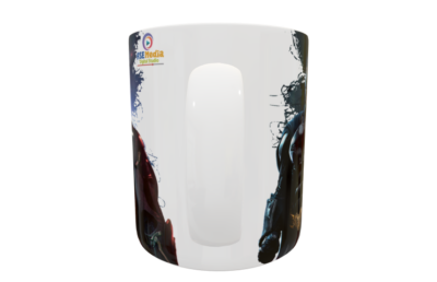 Batman Plantilla Editable para Sublimación de Taza #3