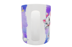 Aristogatos, Gatita Marie Plantilla Editable para Sublimación de Taza