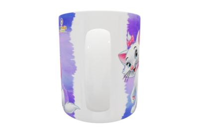 Aristogatos, Gatita Marie Plantilla Editable para Sublimación de Taza