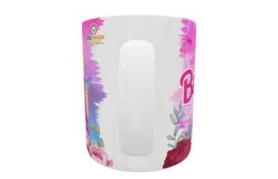 Barbie Plantilla Editable para Taza