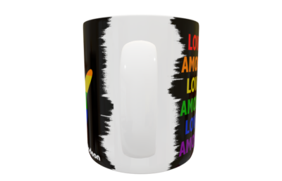 Patricio Estrella Love is Love Plantilla Editable para Taza