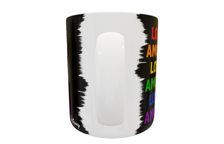 Mickey Mouse Love is Love Plantilla Editable para Taza - Imagen 14