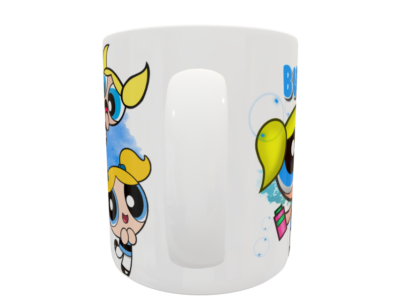 Chicas Súper Poderosas, Burbuja Plantilla Editable para Taza - Imagen 14