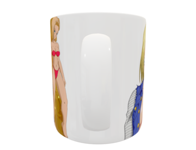 Sexy Número 18 Plantilla Editable para Sublimación de Taza - Imagen 19