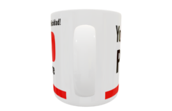 Yotube Pelo Plantilla Editable para Taza