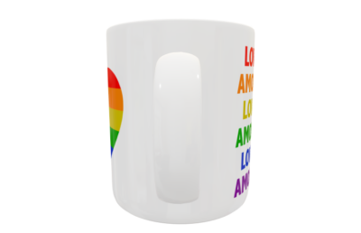 Love is Love Amor es Amor  Plantilla Editable para Taza - Imagen 5