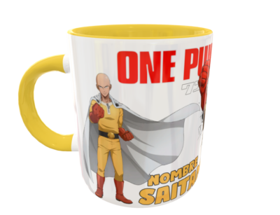 One Punch Man, Saitama Plantilla Editable para Sublimación de Taza - Imagen 3