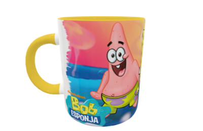 Bob Esponja #02 Plantilla Editable para Taza - Imagen 10