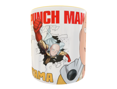 One Punch Man, Saitama Plantilla Editable para Sublimación de Taza - Imagen 5