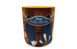 La Bella y La Bestia Plantilla Editable para Taza