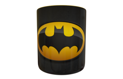 Batman Plantilla Editable para Sublimación de Taza #4