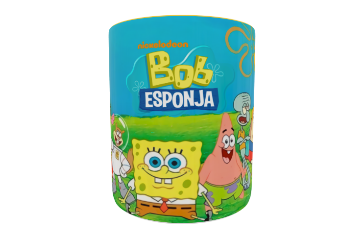 Bob Esponja Plantilla Editable para Taza - Imagen 3