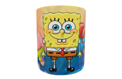 Bob Esponja #02 Plantilla Editable para Taza - Imagen 11