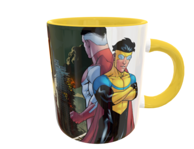 Invencible y Omni Man Plantilla Editable para Taza - Imagen 10