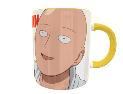 One Punch Man, Saitama Plantilla Editable para Sublimación de Taza - Imagen 7