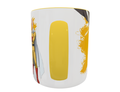 One Punch Man Plantilla Editable para Sublimación de Taza