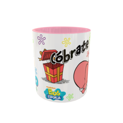Patricio Estrella, Cóbrate Plantilla Editable para Taza - Imagen 3