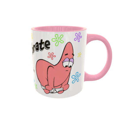 Patricio Estrella, Cóbrate Plantilla Editable para Taza - Imagen 4