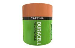 Bateria Duracell Recargable Plantilla Editable para Taza