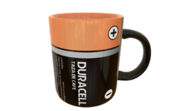 Bateria Duracell Plantilla Editable para Taza