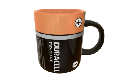 Bateria Duracell Plantilla Editable para Taza