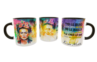 Frida Kahlo #02 Plantilla Editable para Taza - Imagen 6